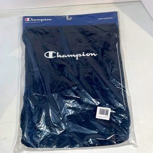 CHAMPION Men's Navy Logo Canvas Carrysack Adjustable Strap Backpack